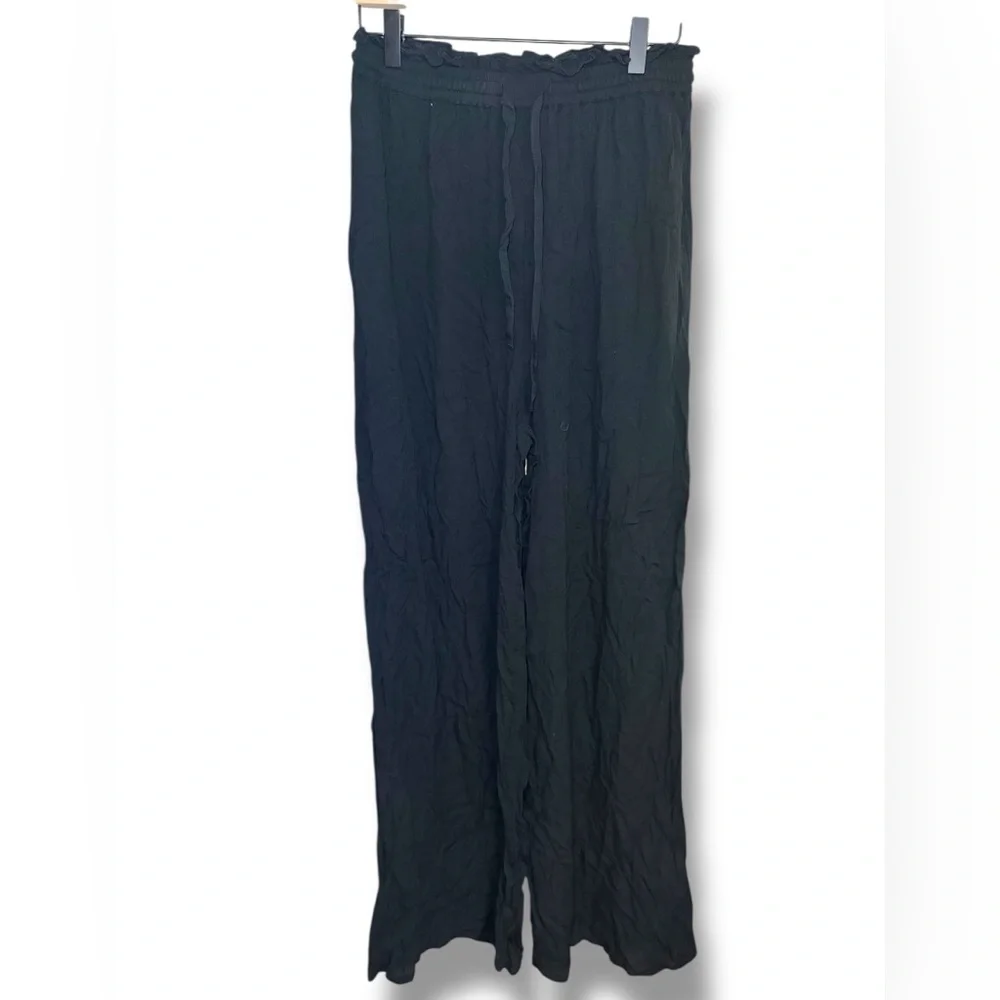 NWT Iisla & Bird beach drawstring pants in black‎ Sz 10